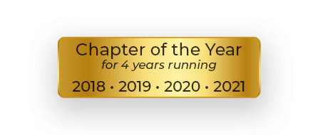 Chapter of the Year for 4 years running