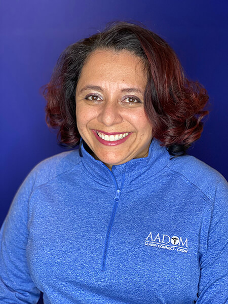 Headshot of Claudia LaSmith, the Treasurer at Triangle Area Chapter AADOM